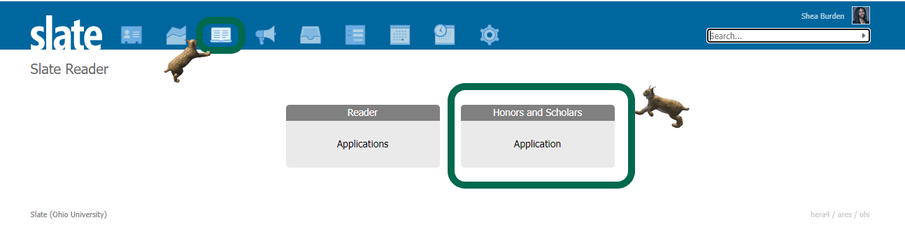 Screenshot of Slate